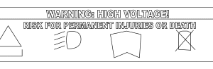 2004 - 2016 Volvo Caution Label 30760152
