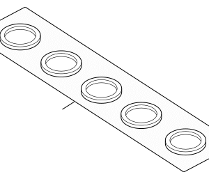 2004 - 2016 Volvo Engine Intake Manifold Gasket 31331885