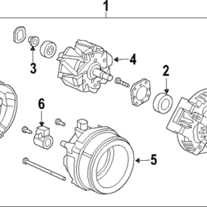 2005 - 2006 Honda Alternator Cable Cap 31135-RGL-A01