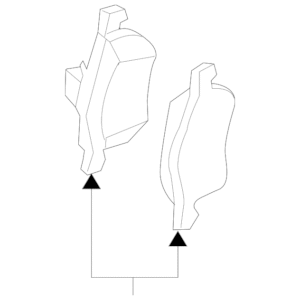 2005 - 2007 Volvo Disc Brake Pad Set 30748513