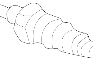 2005 - 2007 Volvo Oxygen Sensor 30650090