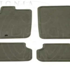 2005 - 2008 Chevrolet Front And Rear Carpeted Floor Mats In Gray 15296508