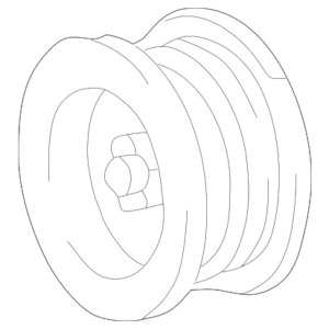 2005 - 2008 Toyota Alternator Pulley 27411-31200
