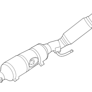 2005 - 2009 Volkswagen Catalytic Converter 1K0-254-511