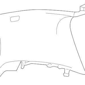 2005 - 2010 Volkswagen Interior Quarter Panel Trim Panel 1K5-867-288-G-6K8