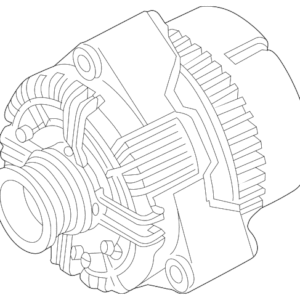 2005 - 2011 Mercedes-Benz Alternator 014-154-37-02-80