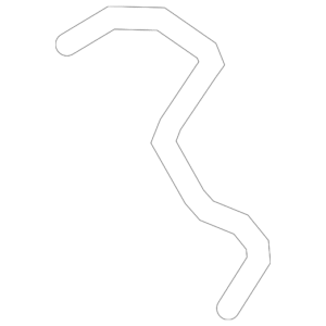 2005 - 2011 Volvo Engine Coolant Hose 30720310