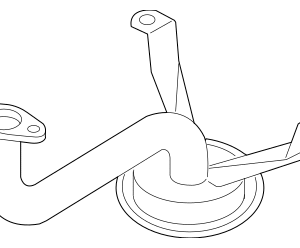 2005 - 2011 Volvo Engine Oil Pump Pickup Tube 30720236