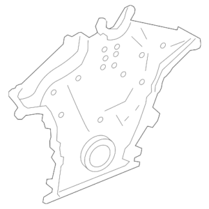 2005 - 2011 Volvo Engine Timing Cover 30720104
