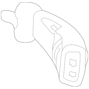 2005 - 2013 Volvo Windshield Wiper Switch 8691993