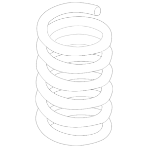 2005 - 2015 Volkswagen Spring 1J0-711-197-A