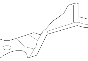 2005 - 2016 Volkswagen Frame Side Member Reinforcement 1K0-804-105-D