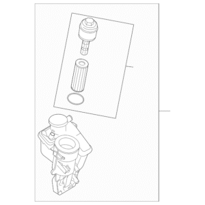 2005 - 2016 Volvo Oil Filter Housing 31338685