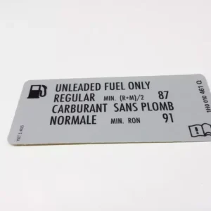 2005 - 2026 Volkswagen Fuel Information Label 04E-010-012-M