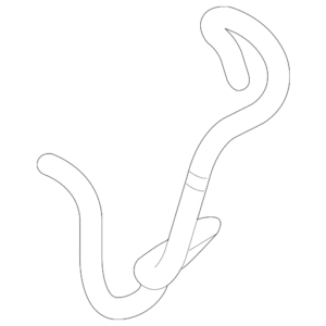 2006 - 2009 Volkswagen Radiator Coolant Hose 1K0-122-051-GP