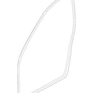 2006 - 2009 Volvo Door Seal 8663774