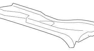 2006 - 2010 Volkswagen Cowl Water Deflector 3C1-819-403-B-9B9