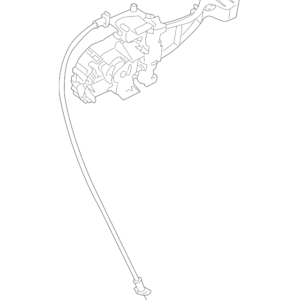 2006 - 2013 Volvo Door Latch Cable 30787252