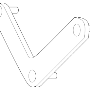2006 - 2013 Volvo Quarter Panel Glass Clip 30633370