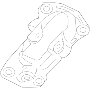 2006 - 2018 Volkswagen Suspension Trailing Arm Bracket 3C0-505-130-B