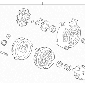 2007 - 2007 Mazda Alternator 1F71-18-300A