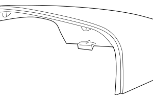 2007 - 2008 Volvo Door Mirror Cover 39850598
