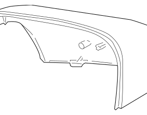 2007 - 2008 Volvo Door Mirror Cover 39894352