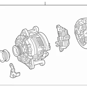 2007 - 2015 Mercedes-Benz Alternator 156-154-01-02