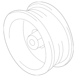 2007 - 2016 Toyota Alternator Pulley 27415-0W052