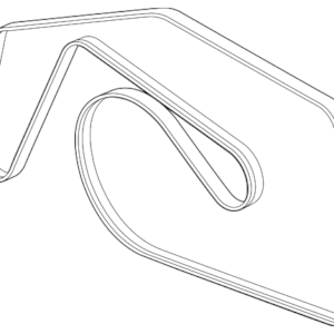 2009 - 2010 Volkswagen Serpentine Belt 059-903-137-T