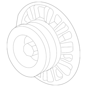 2009 - 2013 Honda Alternator Pulley 31141-RB0-004