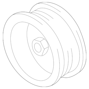 2010 - 2023 Toyota Alternator Pulley 27415-0W060
