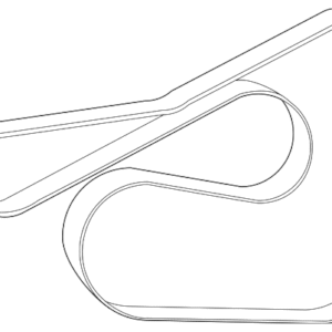 2011 - 2014 Mazda Serpentine Belt ZJ38-15-909C