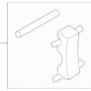 2011 - 2015 Volkswagen Disc Brake Pad Shim Kit 7P0-698-269-C