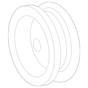 2012 - 2013 Scion Alternator Pulley 27415-0Y040