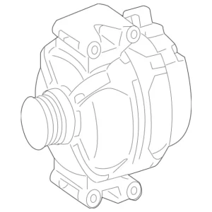 2012 - 2014 Mercedes-Benz Alternator 014-154-10-02-80