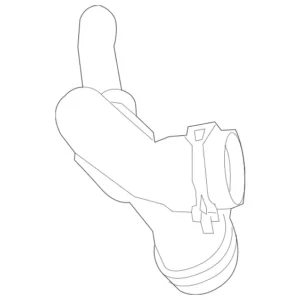 2012 - 2015 Mercedes-Benz Engine Coolant Hose 271-200-25-52