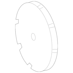 2012 - 2018 Mercedes-Benz Alternator Pulley Cap 000-155-10-02