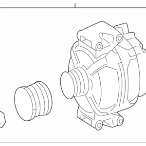 2012 - 2019 Mercedes-Benz Alternator 000-906-21-00-64
