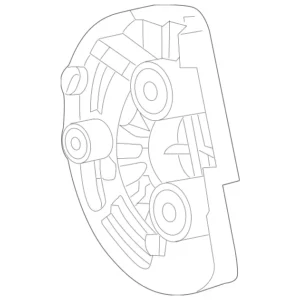 2012 - 2020 Mercedes-Benz Alternator Cable Cap 000-154-70-04