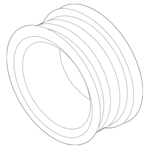 2013 - 2015 Audi Alternator Pulley 06E-903-119-S