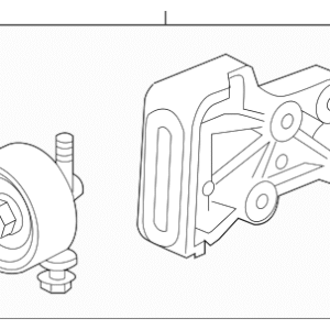2013 - 2015 Chevrolet Alternator Bracket 25196028