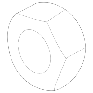 2013 - 2016 Porsche Alternator Pulley Nut 9A1-603-927-00