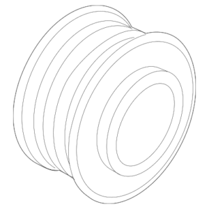 2013 - 2017 Hyundai Alternator Pulley 37320-2B000