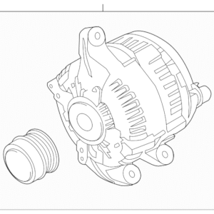 2014 - 2016 Ford Motorcraft Alternator GLV-9136-RM