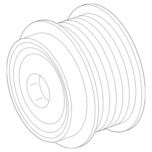 2014 - 2019 Toyota Alternator Pulley 27415-0T031