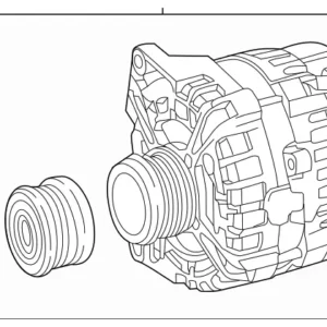 2014 - 2020 Mercedes-Benz Alternator 000-906-08-03