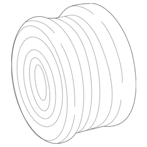 2014 - 2020 Mercedes-Benz Alternator Pulley 270-155-03-15