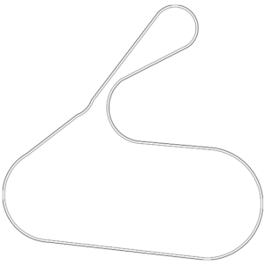 2014 - 2022 Toyota Serpentine Belt 90916a2024