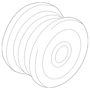 2014 - 2022 Volvo Alternator Pulley 30644031
